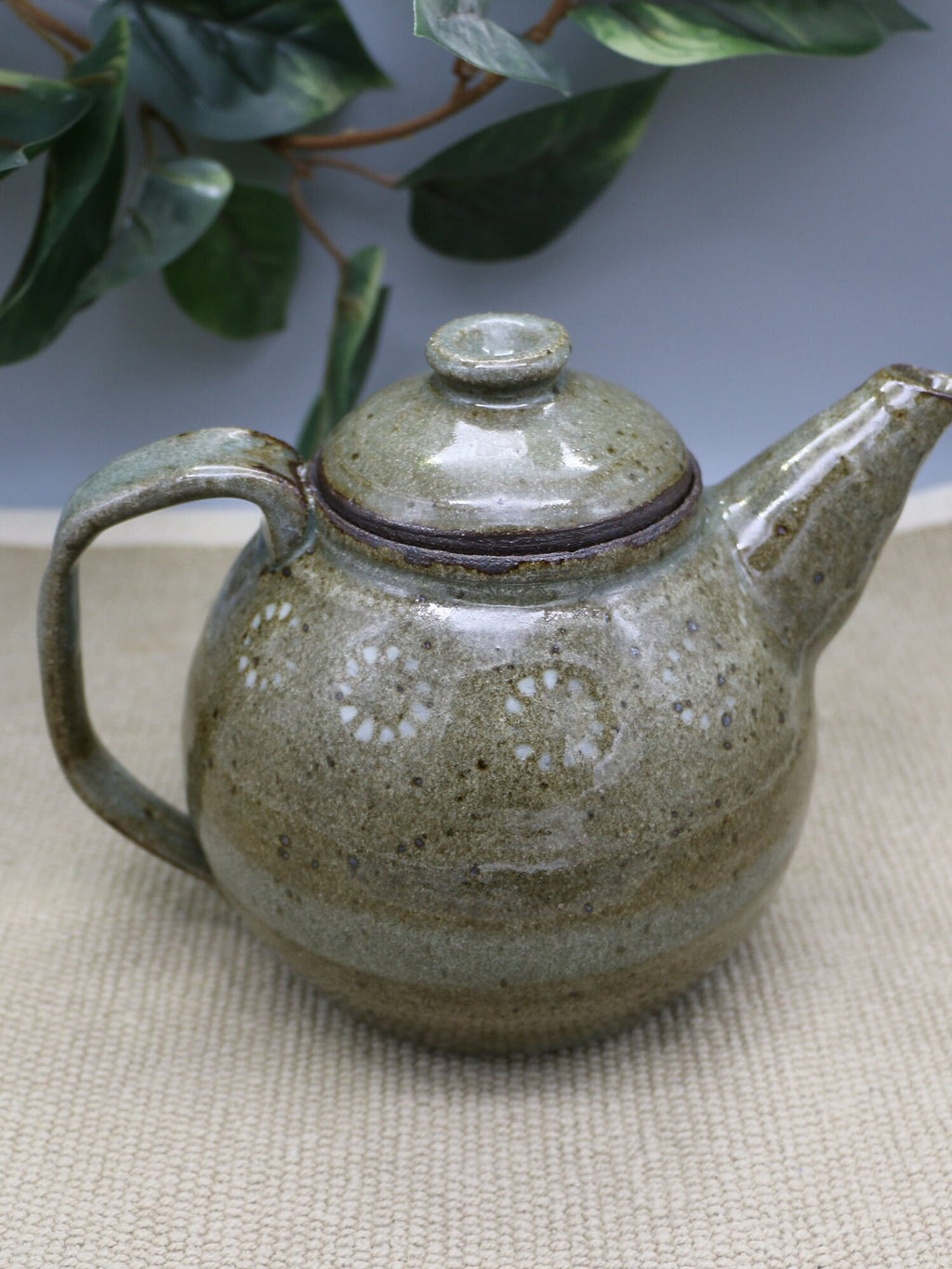 Teapot - Handmade Mishima Inlay