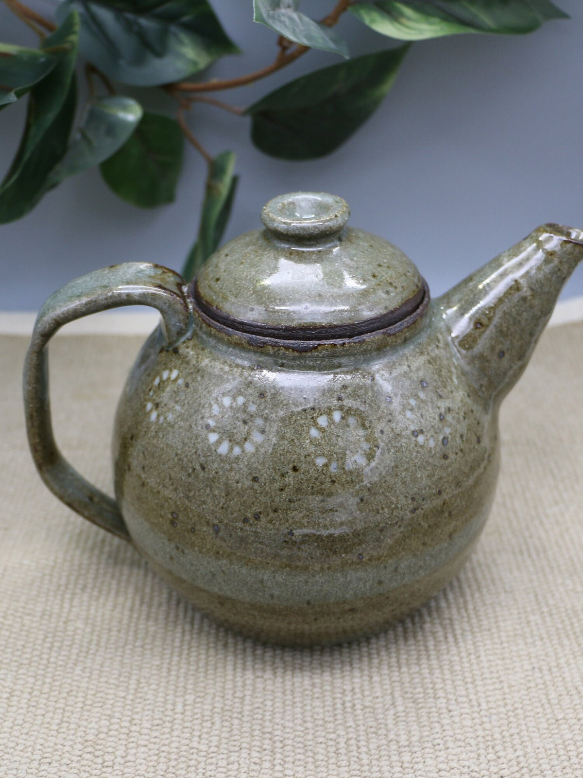 Teapot - Handmade Mishima Inlay