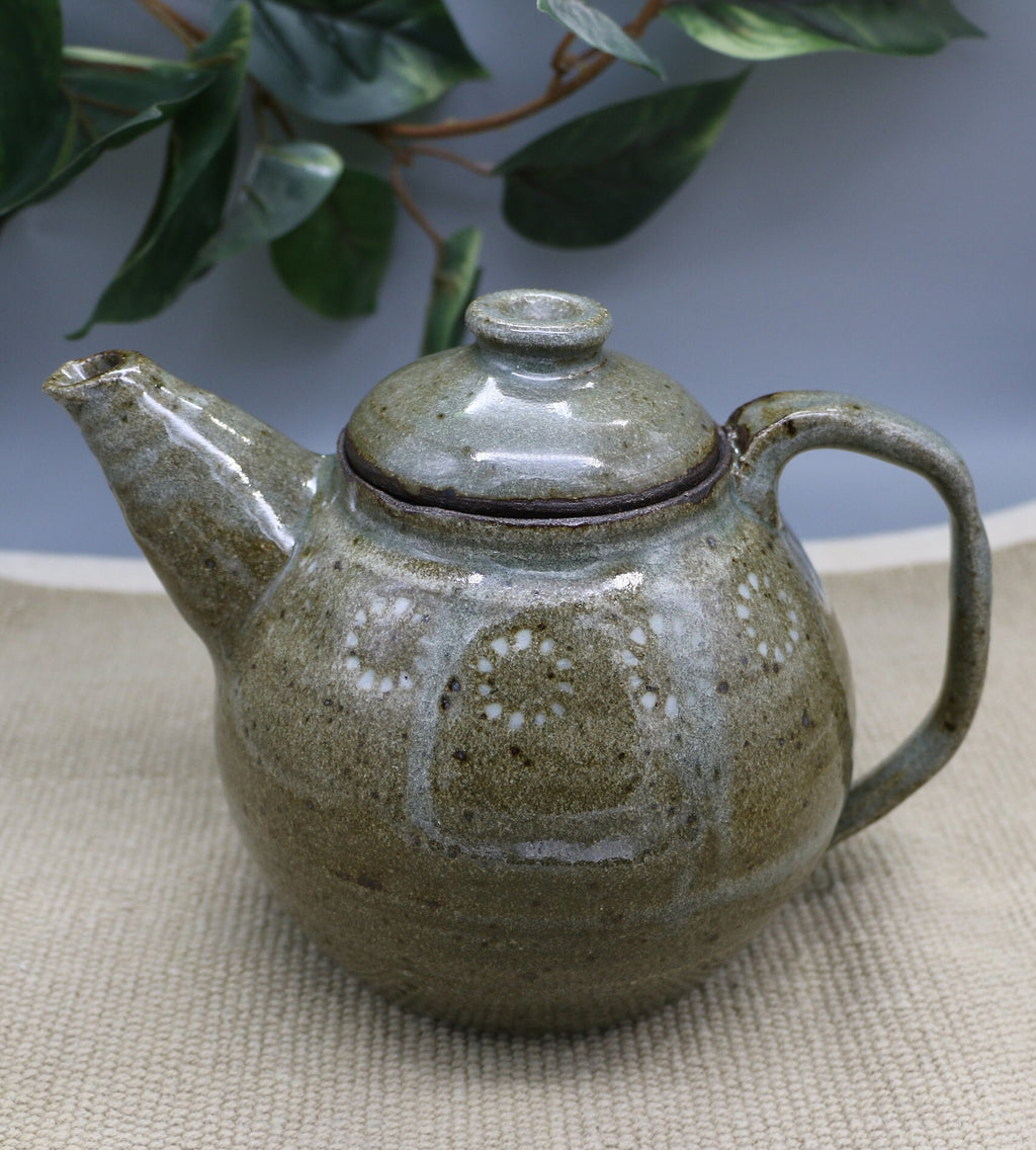 Teapot - Handmade Mishima Inlay