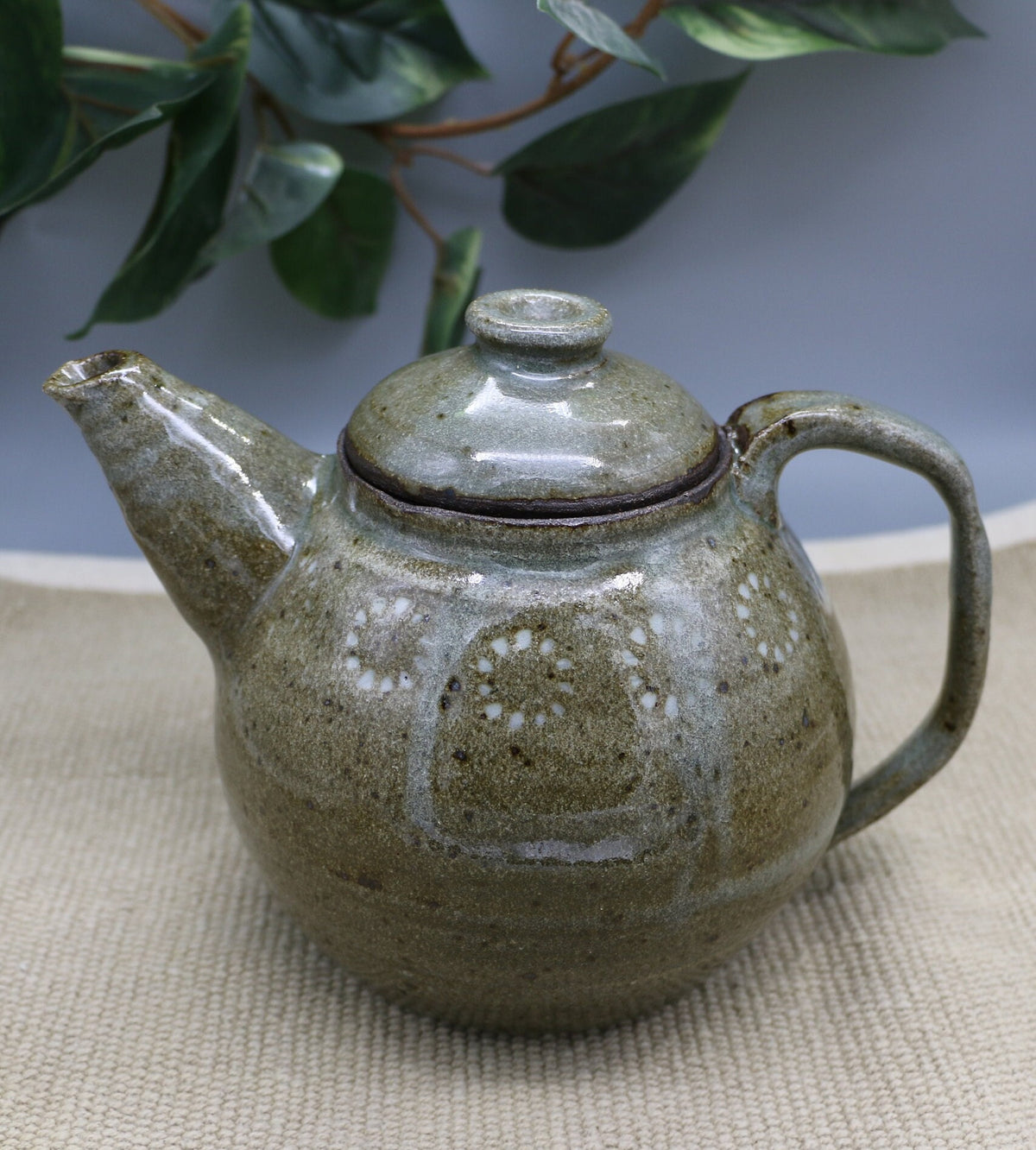 Teapot - Handmade Mishima Inlay