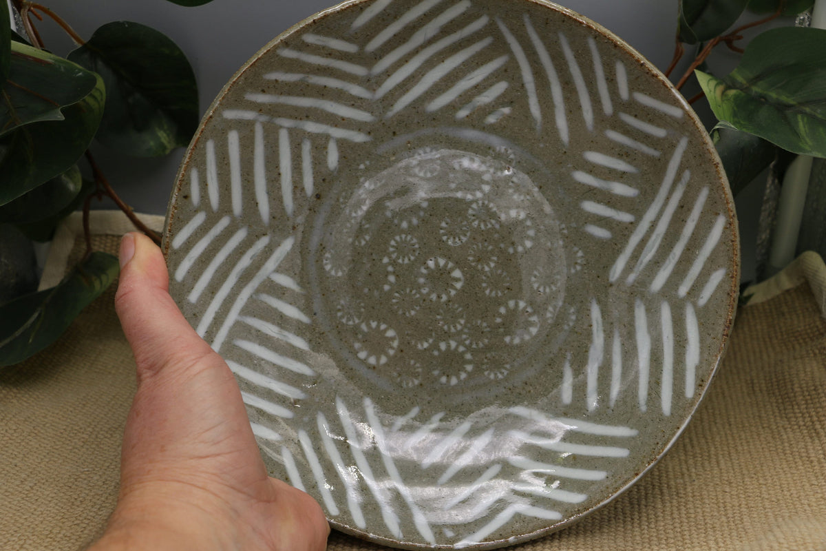 Mishima Inlay Ceramic bowl