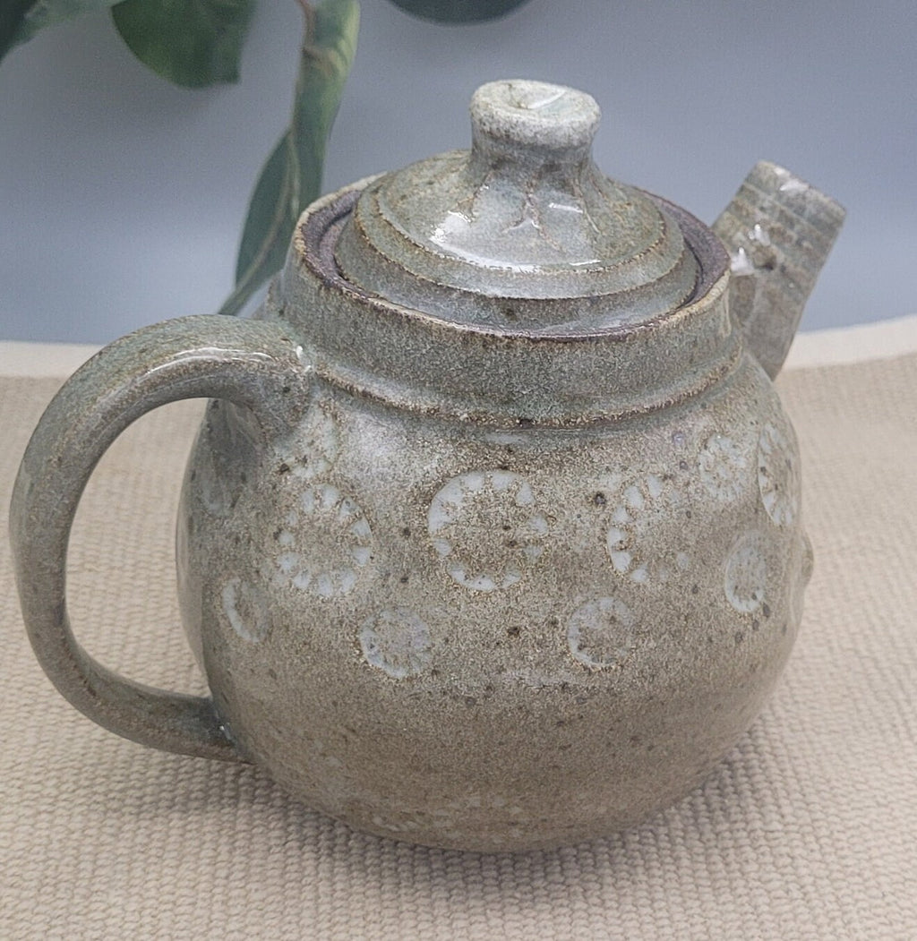 Teapot - Handmade Mishima Inlay