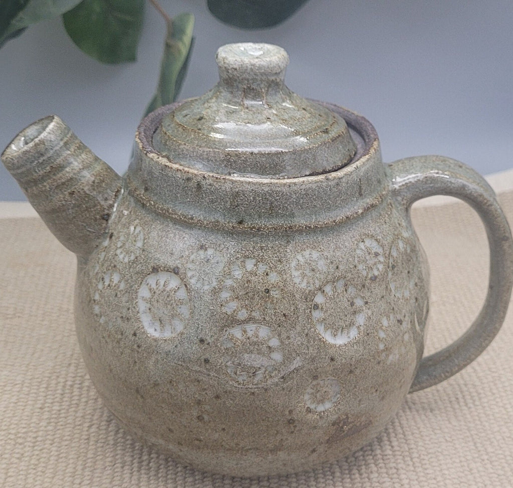 Teapot - Handmade Mishima Inlay