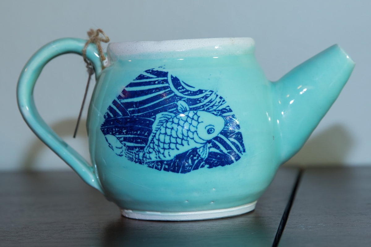 Teapot, handmade, pottery