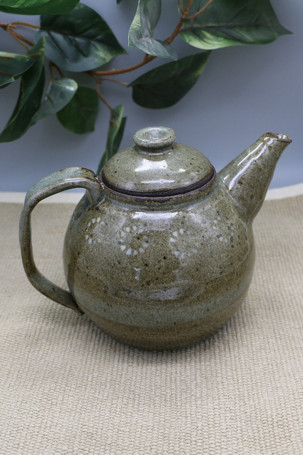 Teapot - Handmade Mishima Inlay