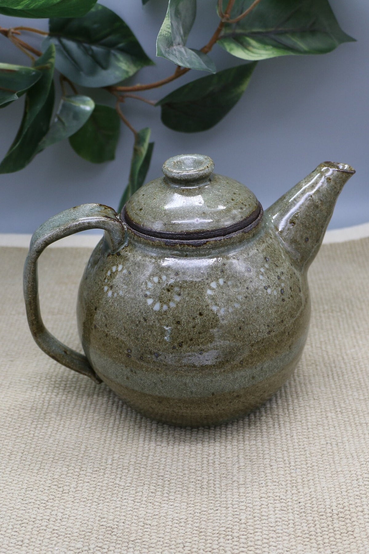 Teapot - Handmade Mishima Inlay