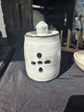 Stoneware Garlic Storage Jar