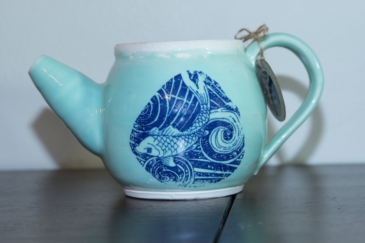 Teapot, handmade, pottery