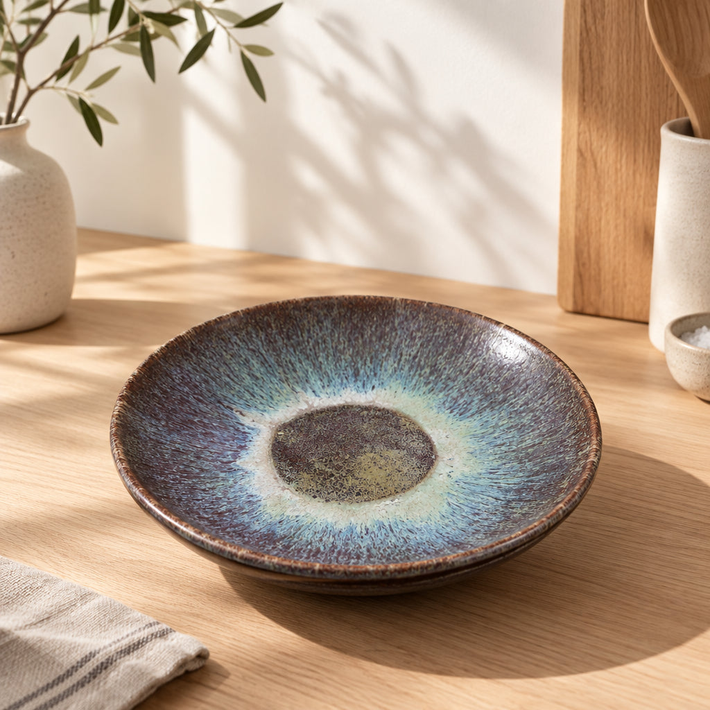 Handmade stoneware pasta bowls. Can mix and match