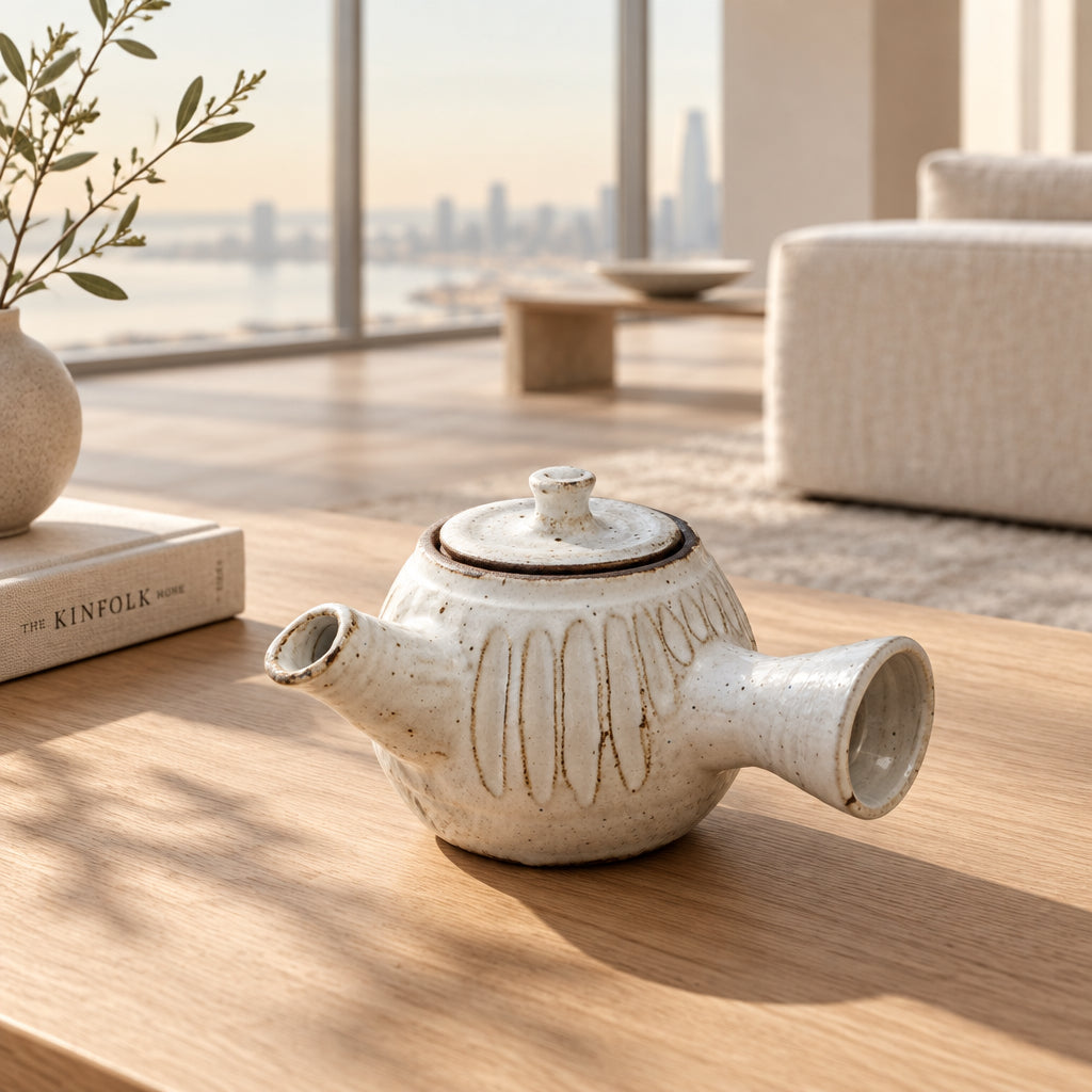 Handmade Stoneware Japanese style Teapot