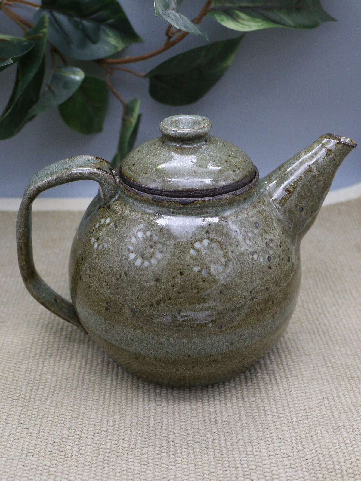 Teapot - Handmade Mishima Inlay