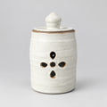 Stoneware Garlic Storage Jar
